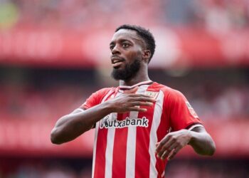 Inaki Williams scores in Bilbao’s 2-2 draw with Getafe