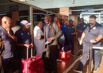 2023 AFCON Q: Central Africa Republic arrive in Accra ahead of all-important clash with Ghana