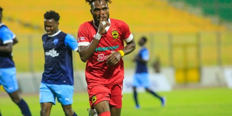 Asante Kotoko striker Steven Mukwala wants to perform better than last season