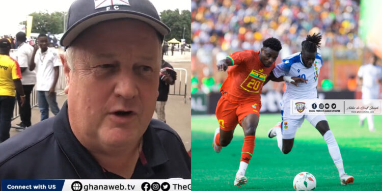 VIDEO: West Ham fan travelled from London to Kumasi to watch Kudus play for Ghana against CAR