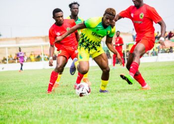 Match Report: Eric Bosumtwi’s stunner helps Gold Stars record first-ever win over Asante Kotoko at Bibiani