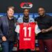 Dutch side AZ Alkmaar unveil Ghanaian forward Ibrahim Sadiq after joining the club from BK Hacken