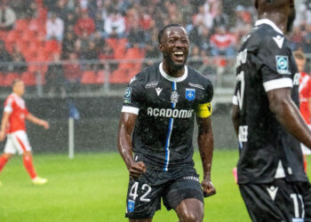 VIDEO: Watch Black Stars midfielder Elisha Owusu’s last-minute winner for Auxerre against Troyes