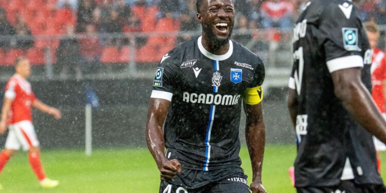 VIDEO: Watch Black Stars midfielder Elisha Owusu’s last-minute winner for Auxerre against Troyes