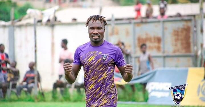 “I am here to stay” – Medeama striker Jonathan Sowah reacts to maiden Black Stars call up