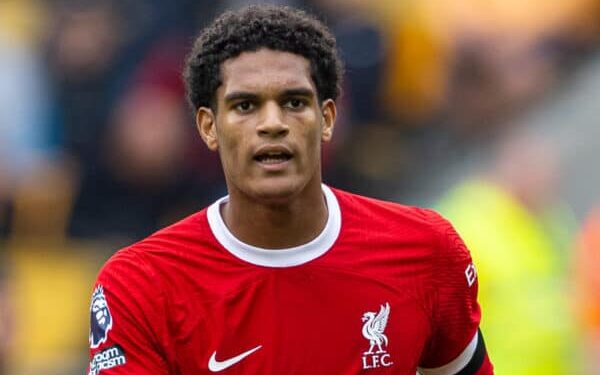 ‘Excellent from the big man’ – Andy Robertson praises Ghanaian defender Jarell Quansah after full Liverpool debut