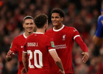 VIDEO: Ghanaian defender Jarell Quansah grabs assist in Liverpool’s Carabao Cup win over Leicester City