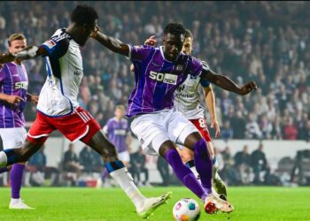 Ghanaian defender Maxwell Gyamfi happy with Osnabrück first win of the season against Hamburg