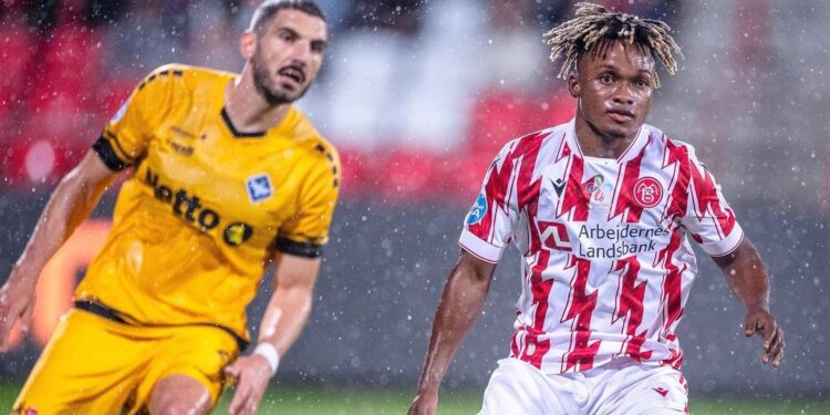 Ghana young forward Emmanuel Toku happy to make his Aalborg debut