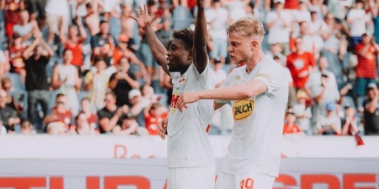 Former WAFA star Forson Amankwah bags brace for Salzburg in Austrian Cup