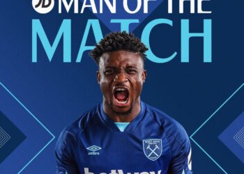 Ghana’s star player Kudus Mohammed named Man-Of-The-Match in West Ham win over Lincoln