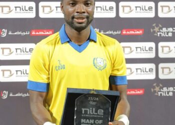 Former Ashantigold star Yaw Annor wins first Man-Of-The-Match this season in Egypt Premier League