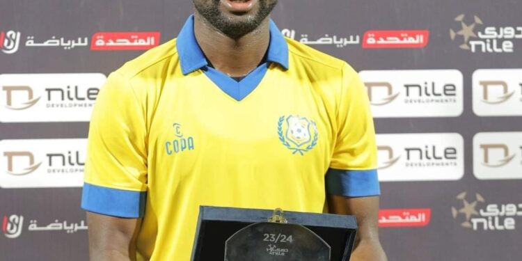 Former Ashantigold star Yaw Annor wins first Man-Of-The-Match this season in Egypt Premier League