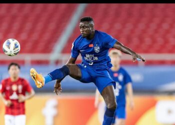 In-form Ghanaian attacker Abdul-Aziz Yakubu scores again for Wuhan Three Towns in Chinese Super League