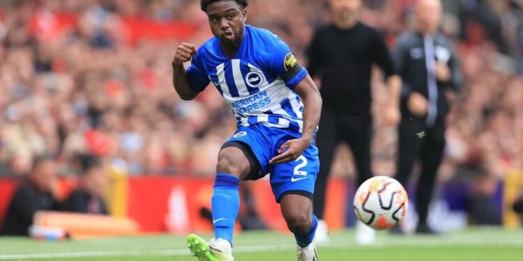 Brighton defender Tariq Lamptey tastes defeat in debut Europa League clash against AEK Athens