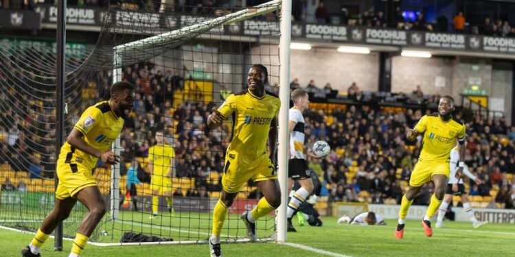 Ghanaian attacker Kwadwo Baah bags winner in Burton Albion win over Port Vale