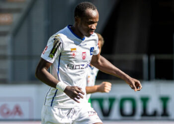 Ghanaian forward Raphael Dwamena scores for Egnatia in win over Vllaznia