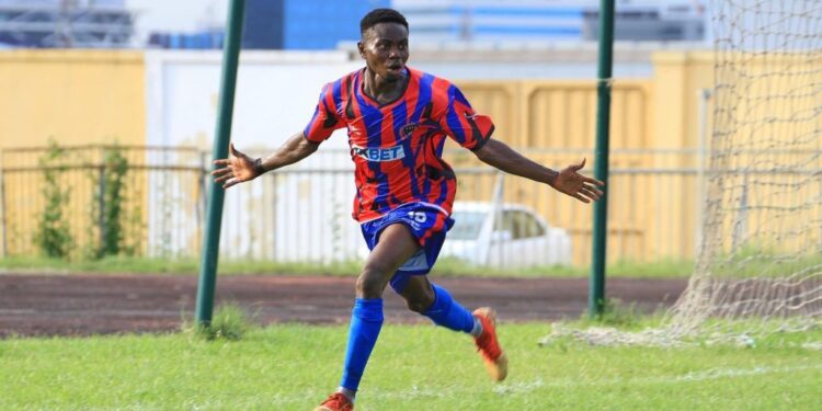 “Frank Antwi is a real talent and he will go far” – Legon Cities coach Paa Kwesi Fabin hails two-goal hero