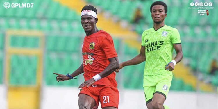 Match Report: Asante Kotoko play out 1-1 draw with Bechem United in Kumasi