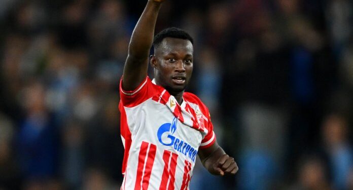 Ghanaian forward Osman Bukari scores, provides assist in Red Star Belgrade Champions League game against Young Boys