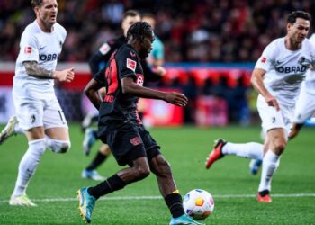 Ghana defender Jeremie Frimpong shines again, bags assist to help Leverkusen remain top of Bundesliga with win over Freiburg