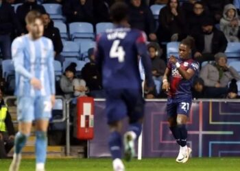 Ghanaian forward Brandon Thomas-Asante scores as West Brom beat Coventry