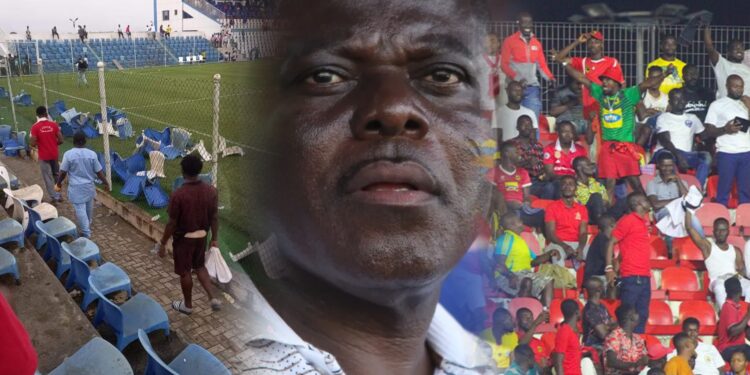 VIDEO: Dr Kwame Kyei finally reacts to Asante Kotoko fans vandalizing his stadium