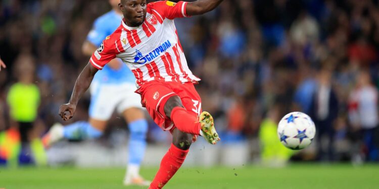 Ghanaian forward Osman Bukari delighted with his Man-Of-The-Match display against Young Boys for Crvena Zvezda