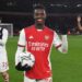 ‘It’s a day I’ll remember forever’ – Arsenal’s Eddie Nketiah reacts after historic Premier League hat-trick