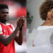 Thomas Partey’s girlfriend announces pregnancy with pictures