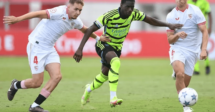 “He’s desperate to improve and get better” – Arsenal U19 coach Mehmet Ali heaps praise Ghanaian youngster Charles Sagoe Jr