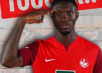Ghanaian attacker Aaron Opoku scores in FC Kaiserslautern win over Hannover 96
