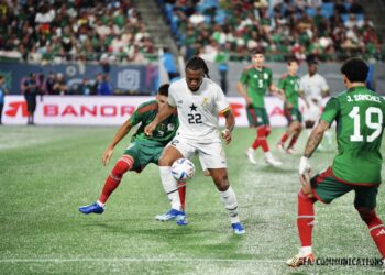 Check out PHOTOS from Ghana’s international friendly defeat to Mexico
