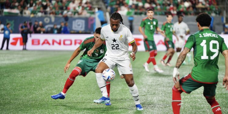 Check out PHOTOS from Ghana’s international friendly defeat to Mexico