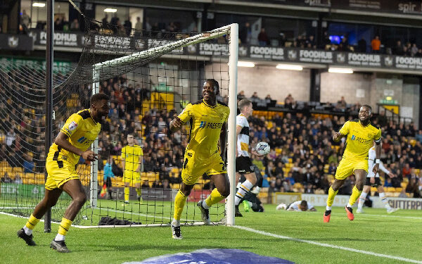 Ghanaian winger Kwadwo Baah on target for Burton Albion in win over Bristol Rovers