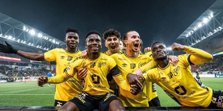 Ghana midfielder Michael Baidoo adjudged Man-Of-The-Match after brace against AIK
