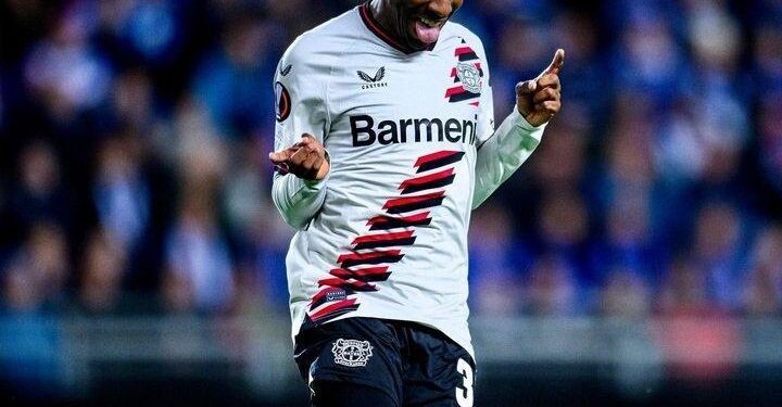 Jeremie Frimpong scores, grabs assist in Leverkusen’s win over Wolfsburg