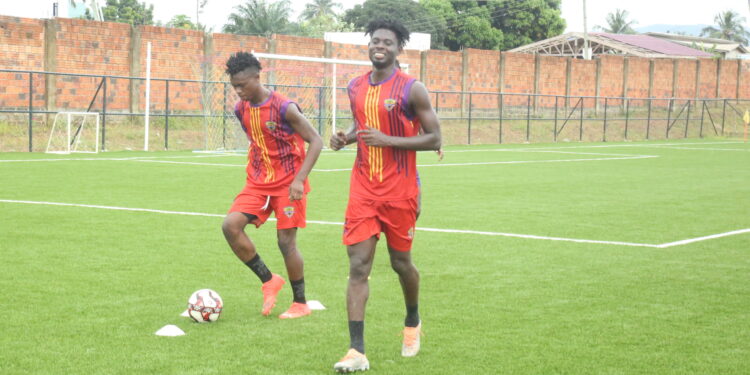 Hearts of Oak get squad boost as Gideon Asante & Oppong Afrane resume training ahead of Bibiani trip