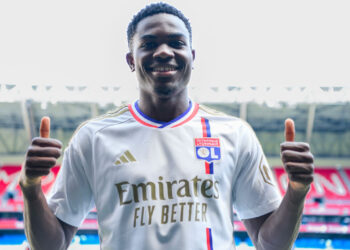 Ernest Nuamah rated 7.1 after scoring in Lyon’s 3-3 draw against Lorient