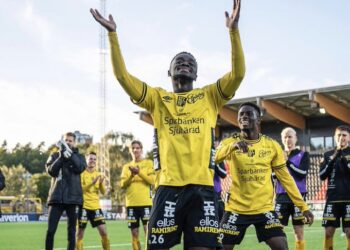 Ghanaian midfielder Emmanuel Boateng scores as IF Elfsborg maintain top spot in Swedish league