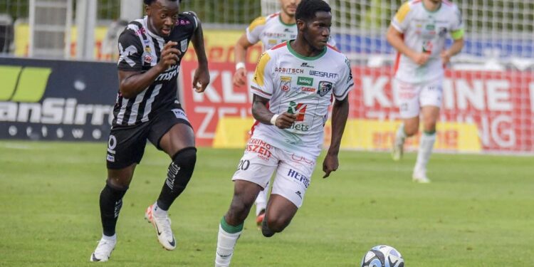 “Nothing is impossible” – Augustine Boakye reacts after impressive display in Wolfsberger’s win over LASK Linz