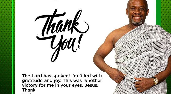 The Lord has spoken – Anim Addo speaks after losing GFA Executive Council position