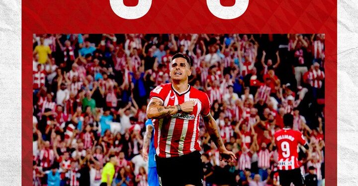 Inaki Williams sees full action as Athletic Bilbao beat Almeria 3-0