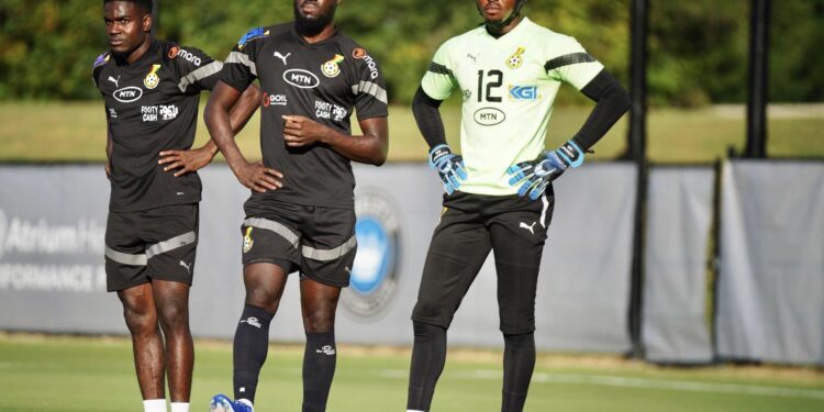Checkout photos from Black Stars final training session ahead of Mexico match on Saturday