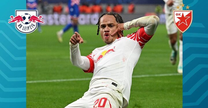 RB Leipzig beat Osman Bukari’s Red Star Belgrade 3-1 in UEFA Champions League