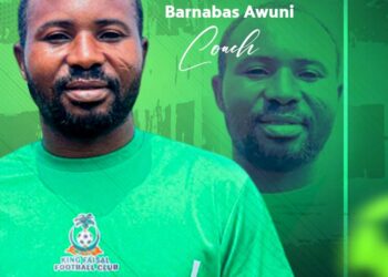 Official: King Faisal appoint Barnabas Awuni as new head coach