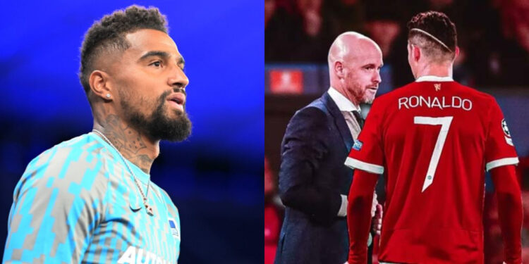 ‘Man United must sack Erik Ten Hag for what he did to Ronaldo’ – Kevin-Prince Boateng