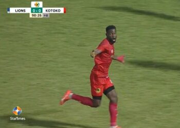 Video: Watch Kalo Ouattara’s last minute goal against Accra Lions for Asante Kotoko
