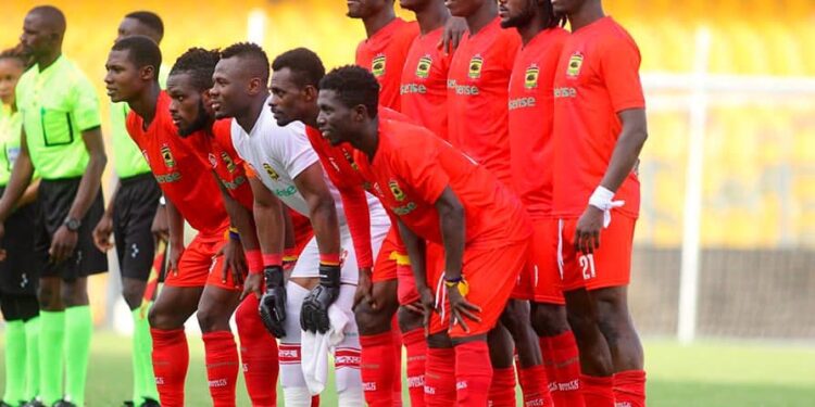 Asante Kotoko players receive ‘special’ winning bonus after first win of the season over Accra Lions