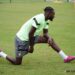 Black Stars new boy Jerome Opoku reacts after arrival in Charlotte ahead of Mexico and USA friendlies
